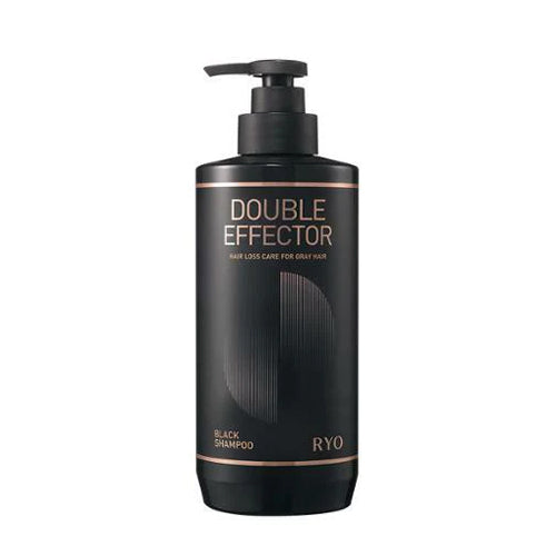 [Ryo] Double Effector Hair Loss Care for Gray Hair Black Shampoo 543ml